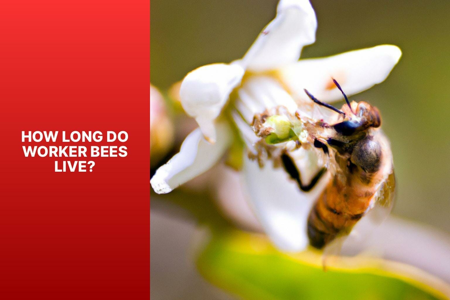 How Long Do Worker Bees Live? - how long does worker bees live 