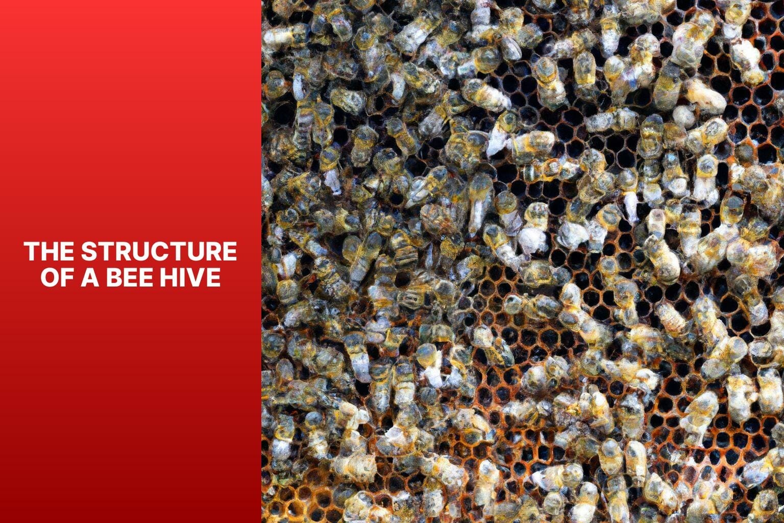 The Structure of a Bee Hive - how many bees are in a hive 